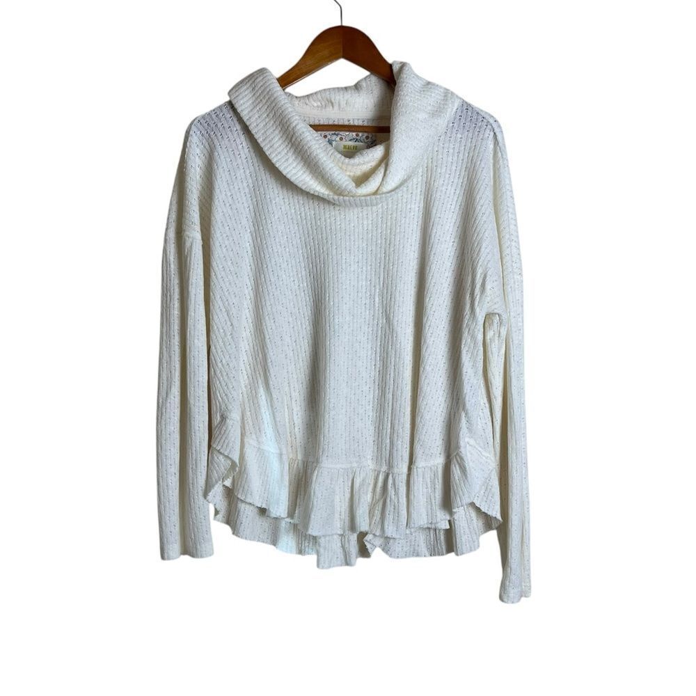 Maeve by Anthropologie Women's Cream /‎ off white Sweater
